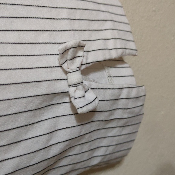 Split Back Hem With Bow Pull On Pants - Picture 2 of 3